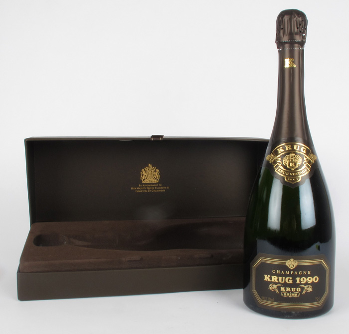 Champagne. Krug Vintage 1990 at Whyte's Auctions