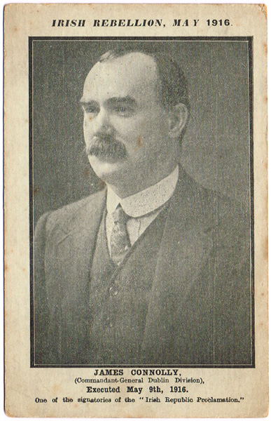 1916 Rising, postcards of leaders of the Rising by Powell and commemorative stamps at Whyte's Auctions