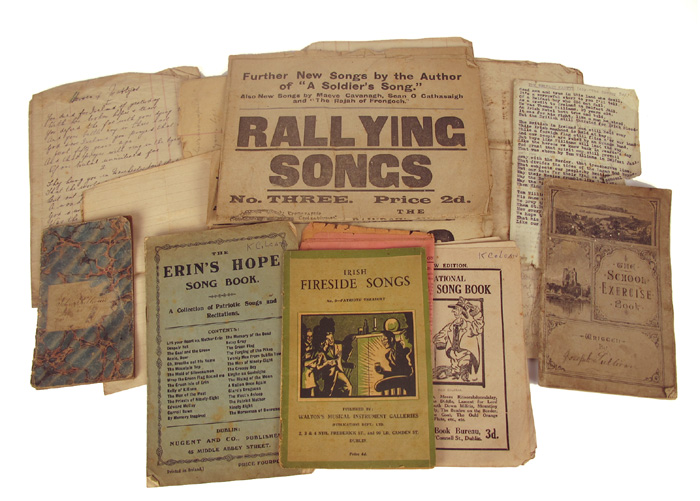 Early 20th century collection of patriotic songs. at Whyte's Auctions