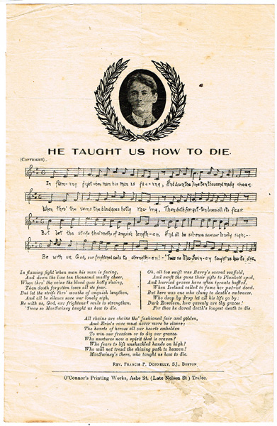 Step Together" and "He Taught Us How to Die", sheet music." at Whyte's Auctions