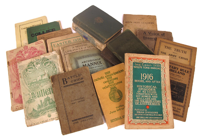 A collection of books and booklets of nationalist interest. at Whyte's Auctions