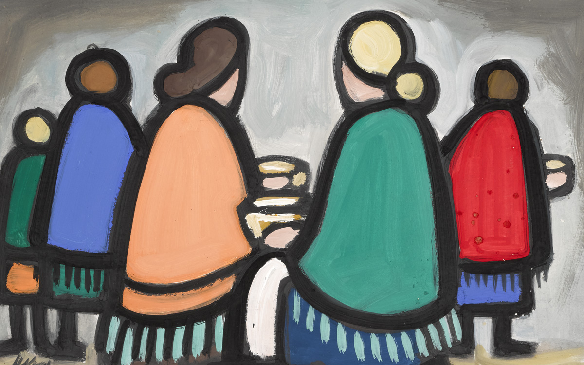 FIVE WOMEN by Markey Robinson (1918-1999) at Whyte's Auctions