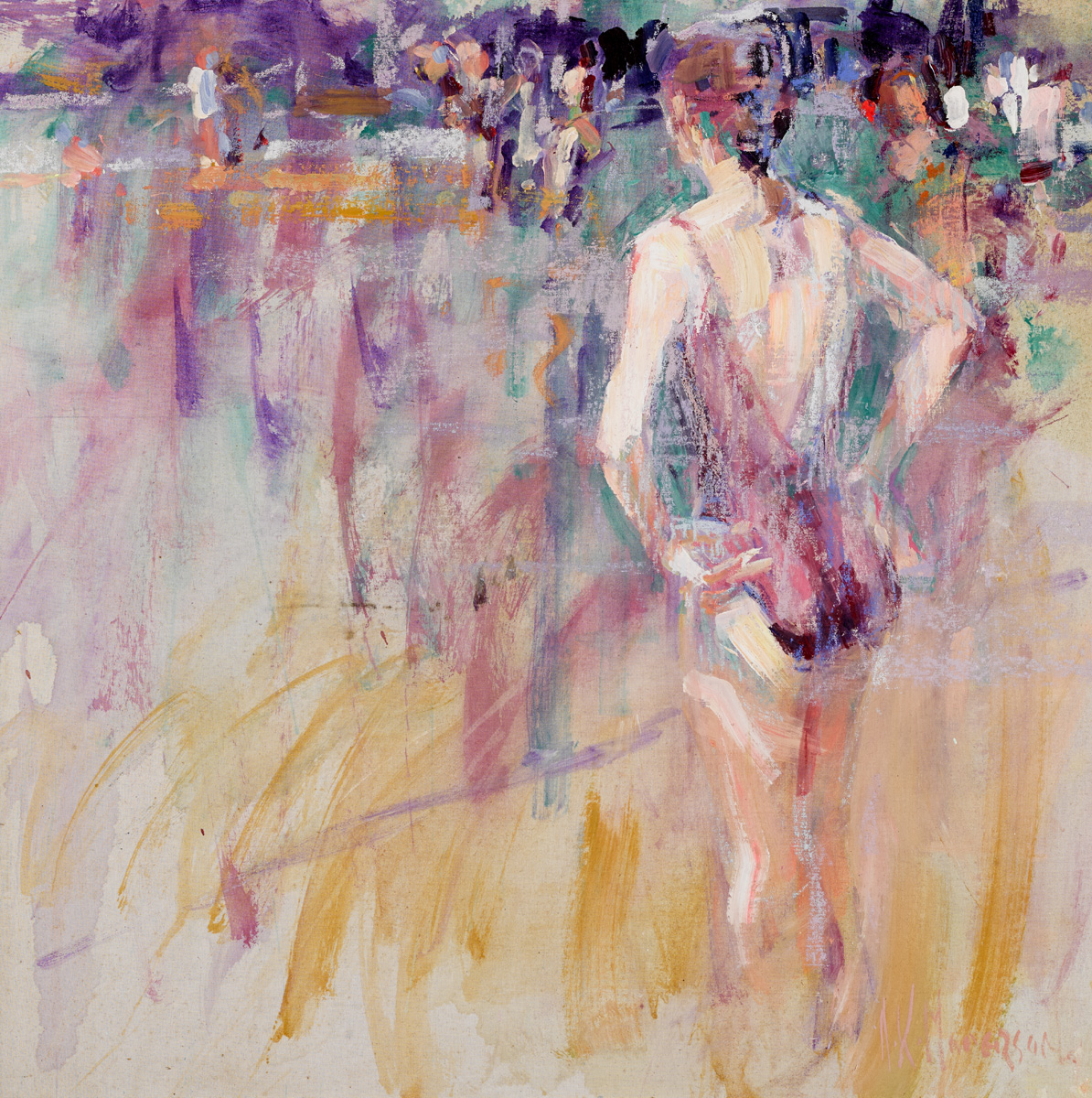 FIGURE STUDY [LISMORE RIVER POOL] by Arthur K. Maderson (b.1942) (b.1942) at Whyte's Auctions