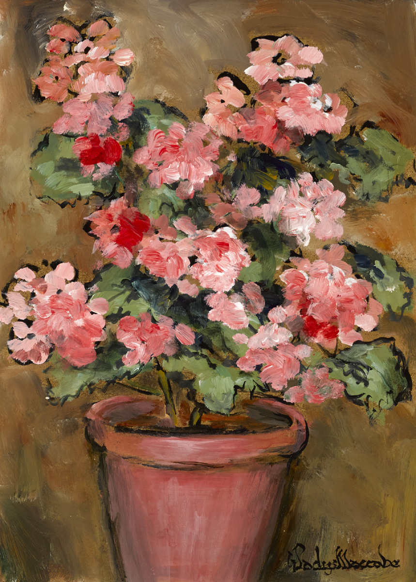 FLOWERS by Gladys Maccabe MBE HRUA ROI FRSA (1918-2018) MBE HRUA ROI FRSA (1918-2018) at Whyte's Auctions