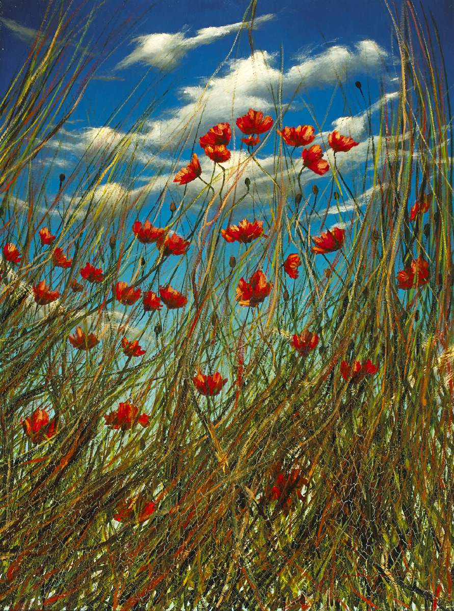 POPPIES, 2003 by Mark (�Rasher�) Kavanagh (b.1977) at Whyte's Auctions
