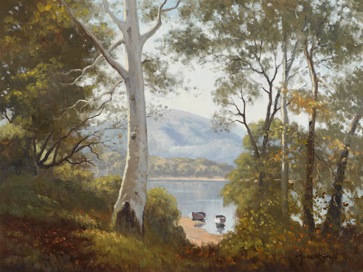 THE LAKE SHORE, KILLARNEY, COUNTY KERRY, 2003 by Michael McCarthy sold for �1,500 at Whyte's Auctions