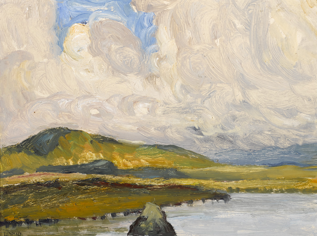 WEST OF IRELAND LANDSCAPE by Charles Vincent Lamb RHA RUA (1893-1964) at Whyte's Auctions