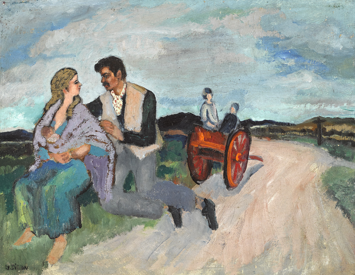 ROMANTIC TINKER by Gerard Dillon (1916-1971) (1916-1971) at Whyte's Auctions