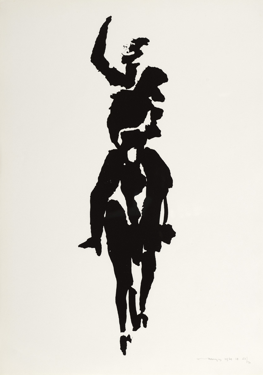 THE T�IN. HORSEMAN, 1969 by Louis le Brocquy HRHA (1916-2012) at Whyte's Auctions