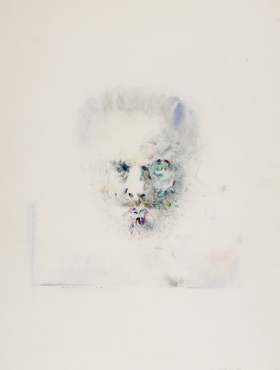 STUDY OF AUGUST STRINDBERG, 1980 by Louis le Brocquy HRHA (1916-2012) HRHA (1916-2012) at Whyte's Auctions