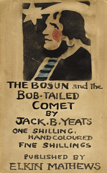 SILHOUETTE PORTRAIT FOR THE BOSUN AND THE BOB-TAILED COMET and ADVERTISEMENT FOR THE TREASURE OF THE GARDEN (A PAIR) at Whyte's Auctions