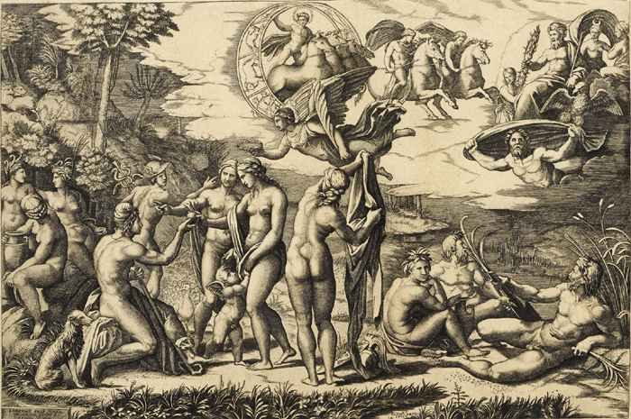 THE JUDGEMENT OF PARIS (AFTER RAPHAEL) at Whyte's Auctions