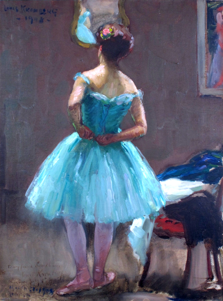 BALLERINA, 1908 by Louis Kronberg sold for 1,800 at Whyte's Auctions