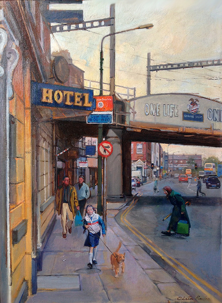 AMIENS STREET, DUBLIN, 2004 by Oisn Roche sold for 1,050 at Whyte's Auctions