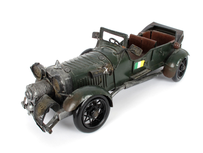 1922 A scratch built model of the Leyland Eight tourer used by General Michael Collins at Whyte's Auctions