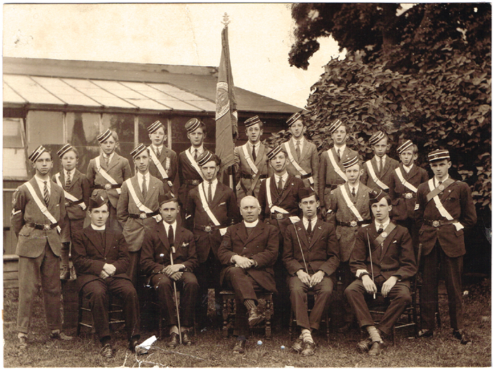 1925. Photograph of Boy's Brigade, 1st Company Carlow. at Whyte's Auctions
