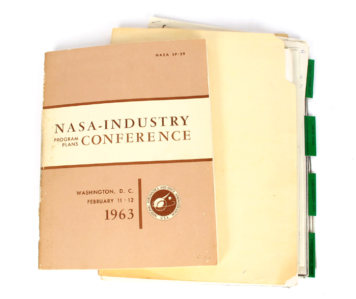 1959-1963 NASA, co-operation with academia and industry. at Whyte's Auctions
