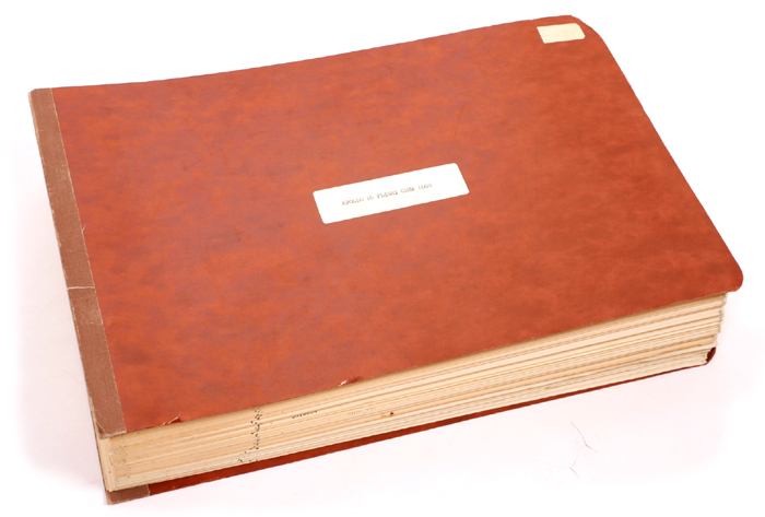 1972 Apollo 16 Flight Crew Logs from the estate of NASA scientist Charles M. Grant. at Whyte's Auctions
