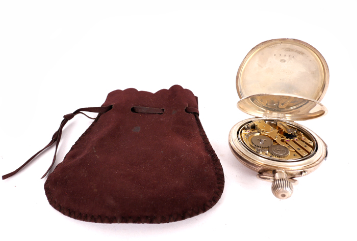 Late Victorian silver cased quarter repeating hunter pocket watch at Whyte's Auctions