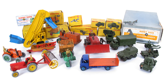 Dinky Toys, a collection of boxed and unboxed model vehicles at Whyte's Auctions