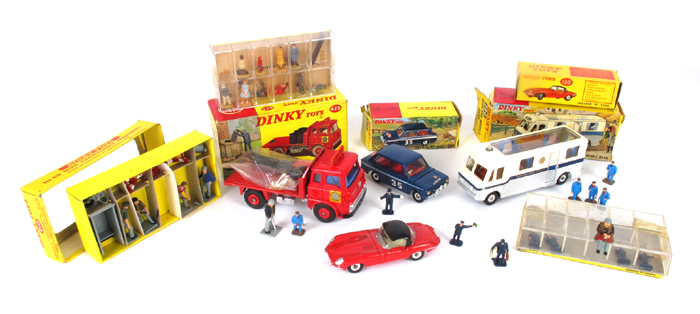 Dinky Toys collection, cars, trucks and figures. at Whyte's Auctions