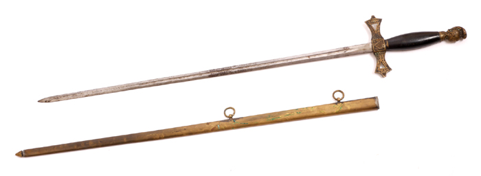 1860s Knights of St. Patrick, ceremonial sword. at Whyte's Auctions