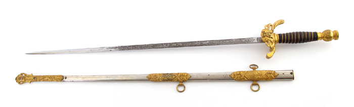 1894 Patriarch Militant of the Independent Order of Oddfellows, fraternal sword. at Whyte's Auctions