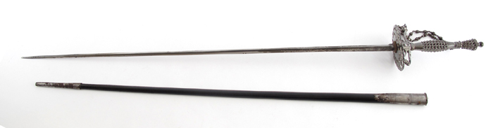 Late Victorian Lord Chamberlain's court sword at Whyte's Auctions