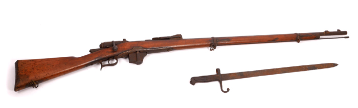 1914 Larne Vetterli-Vitali rifle. at Whyte's Auctions