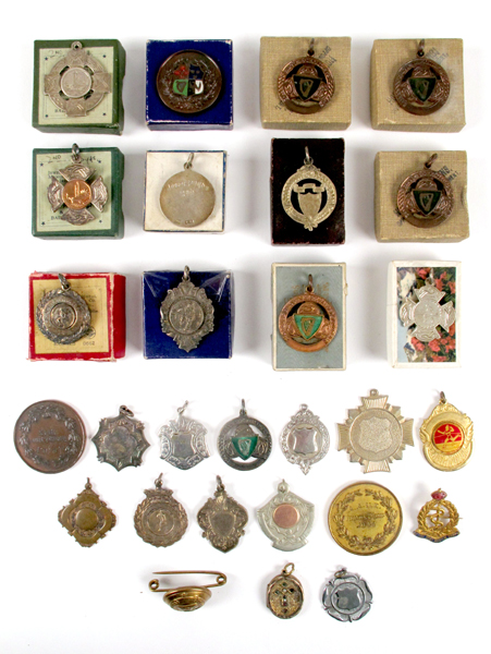 Circa 1914-1940s collection including military badges and Irish athletics at Whyte's Auctions