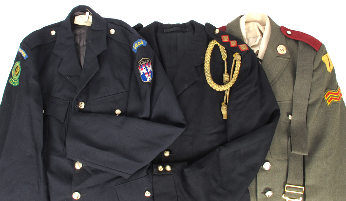 Irish military and civil uniforms at Whyte's Auctions