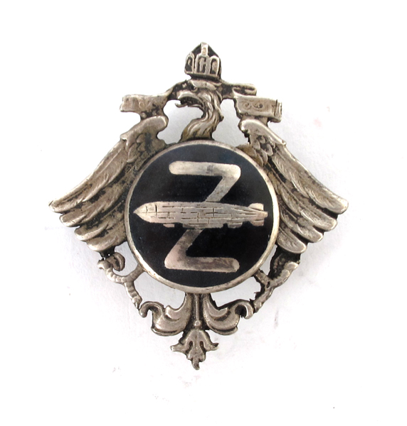 1909-1914 Imperial German Zeppelin badge at Whyte's Auctions
