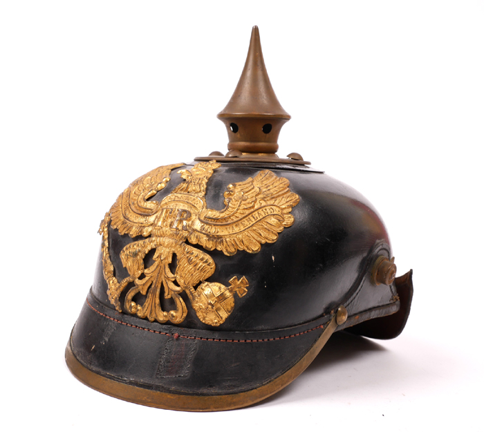 1914-1918 World War I, German Imperial picklehaub. at Whyte's Auctions