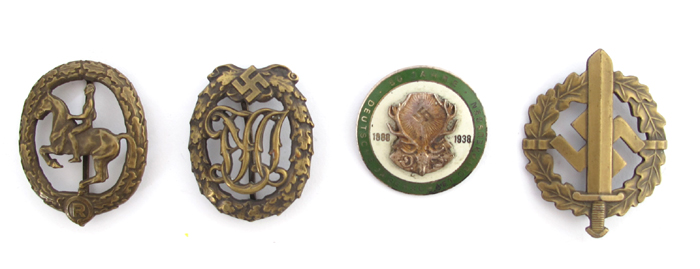 1933-1945 German Third Reich Sports Badges. at Whyte's Auctions
