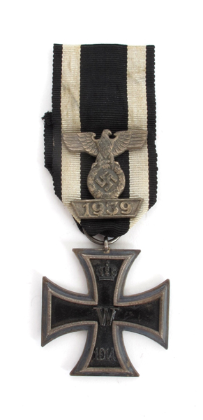 1939-1945 German Third Reich,  1914 Iron Cross 2nd Class with 1939 Spange at Whyte's Auctions