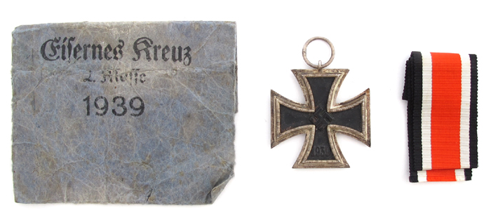 1939-1945 German Third Reich, Iron Cross 2nd Class at Whyte's Auctions