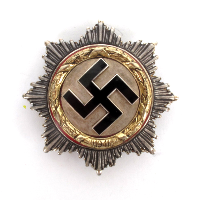 1939-1945 German Third Reich, War Order of the Deutches Cross in Gold. at Whyte's Auctions