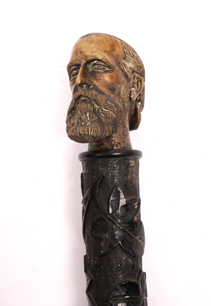 1900 Charles Stewart Parnell, Parnell Anniversary Demonstration, Chief Marshall's baton. at Whyte's Auctions