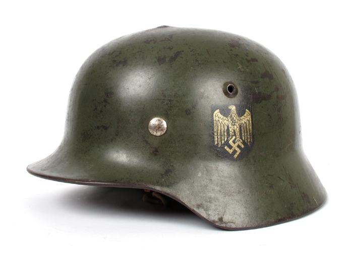 1939-1945 German Third Reich, M35 Army double decal helmet at Whyte's Auctions