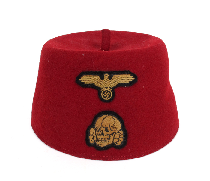1939-1945 German Third Reich, M43 SS red fez. at Whyte's Auctions