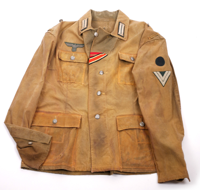 1939-1945 German Third Reich, Wehrmacht tropical tunic. at Whyte's Auctions