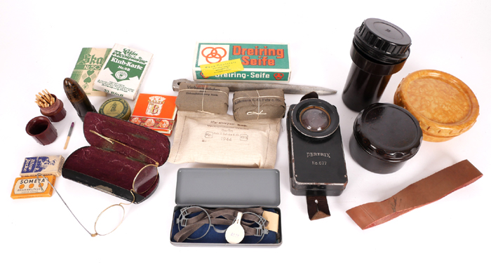 1939-1945 German Third Reich, Wehrmacht soldier's  personal kit items. at Whyte's Auctions