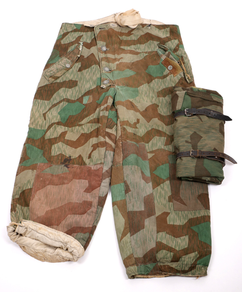 1939-1945 German Third Reich, Wehrmacht winter over-trousers and zeltban. at Whyte's Auctions
