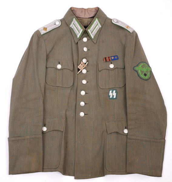 1939-1945 German Third Reich, Police uniform tunic. at Whyte's Auctions