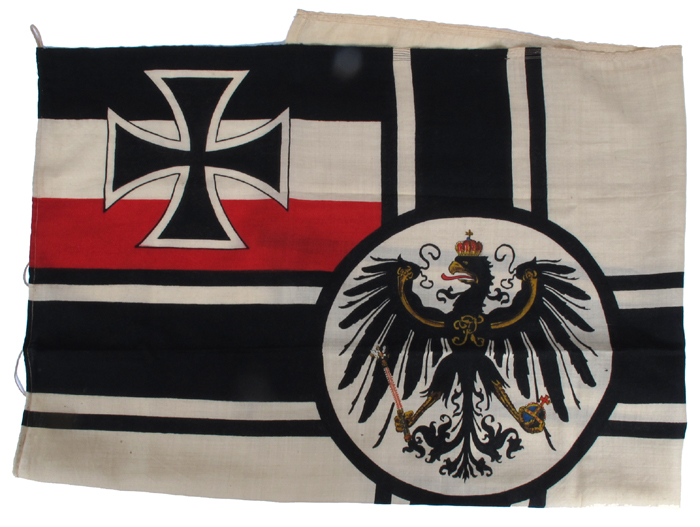 An Imperial German Kriegsmarine War ensign. at Whyte's Auctions