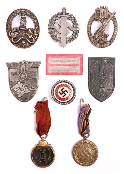 1939-1945 German Third Reich, badges and insignia. at Whyte's Auctions