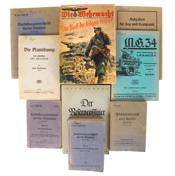 1939-1945 German Third Reich, Wehrmacht field manuals. at Whyte's Auctions