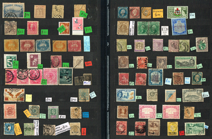 Stamps. All world collection in Ace stockbook, 19th to 20th century, high catalogue values. at Whyte's Auctions