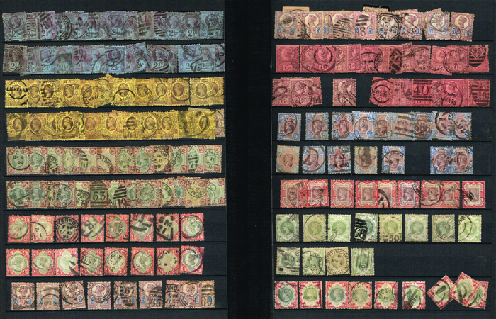 Stamps. Collection of Great Britain Victorian mint and used in stockbook. at Whyte's Auctions