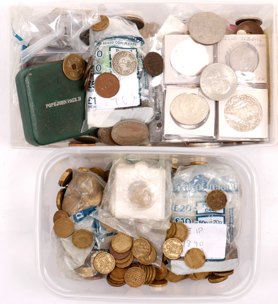 Mixed lot with useful silver including France, Austria, Canada, etc. at Whyte's Auctions